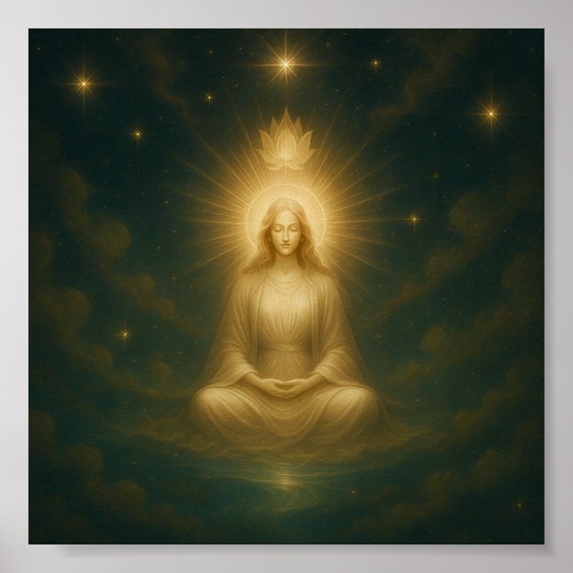 Spiritual Enlightenment Wall Decor Poster (Vorne)