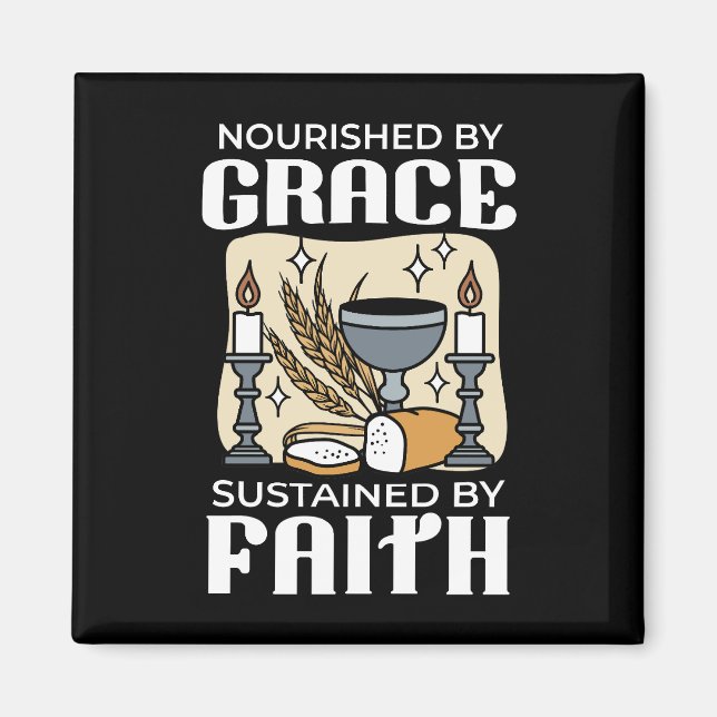 Spiritual Faith and Grace – Uplifting Christian Magnet (Vorne)