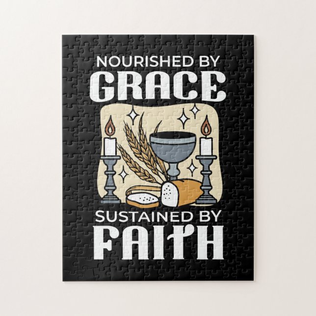 Spiritual Faith and Grace – Uplifting Christian Puzzle (Vertikal)