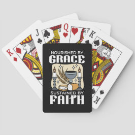 Spiritual Faith and Grace – Uplifting Christian Spielkarten