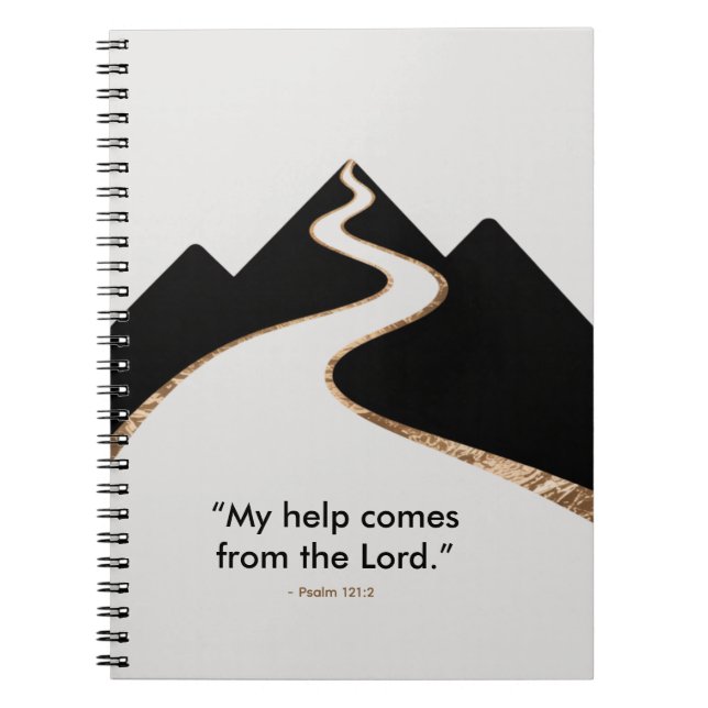 Spiritual Journey Notebook - Guided Mountain Path  Notizblock (Vorderseite)