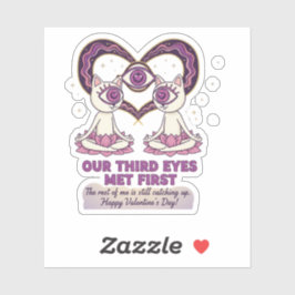 spiritual valentine's day aufkleber