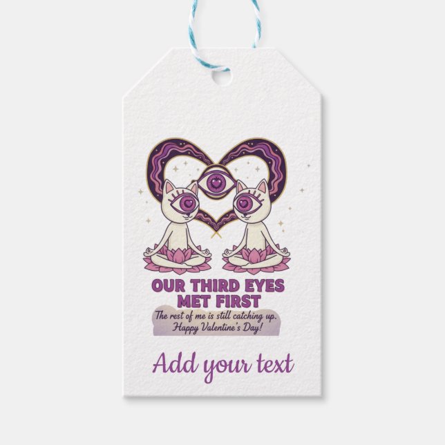 spiritual valentine's day geschenkanhänger (Vorderseite)