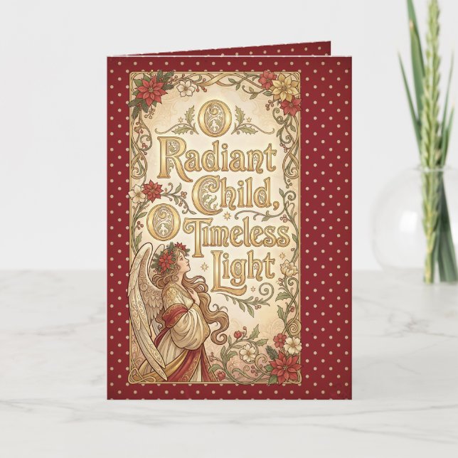 Spiritual Winter Blessing Karte (Vorderseite)