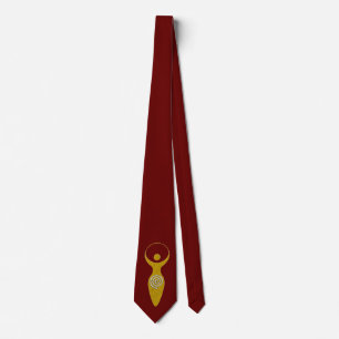 Spirituales Symbol - Göttin der Erde Gaya 1 Krawatte