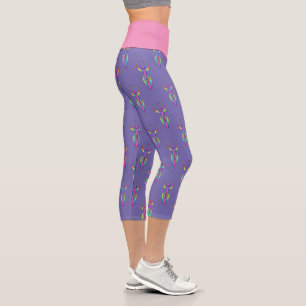Spirituales Symbol - Göttin der Erde Gaya 3 Capri Leggings
