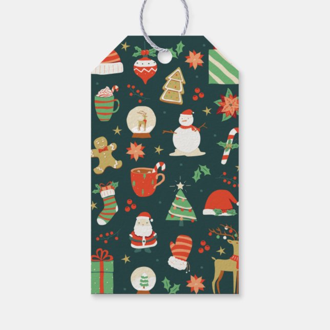 SPIRITUALISIERUNG HELLE Feiertage Geschenkanhänger (Rückseite)