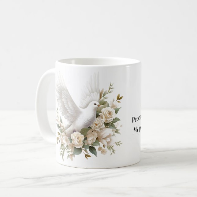 spirituell kaffeetasse (Vorderseite Links)
