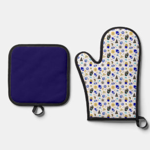 spirituell ofenhandschuh & Topflappen-Set