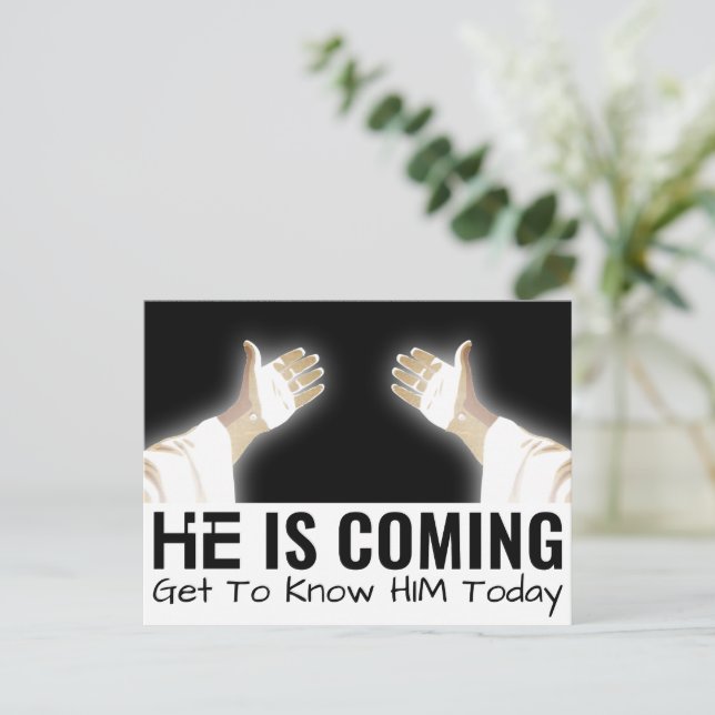 SPIRITUELL POSTKARTE (Stehend Vorderseite)