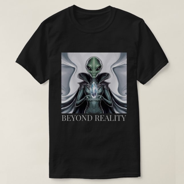 Spirituelle Alien T-Shirt (Design vorne)