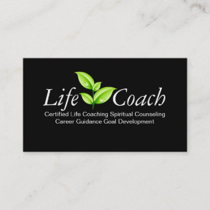 Spirituelle Beratung für Green Life Coach Visitenkarte
