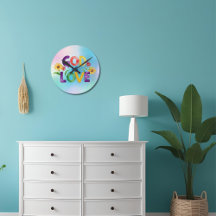 Spirituelle Biodizenz Gott ist Liebe Farbige Blume