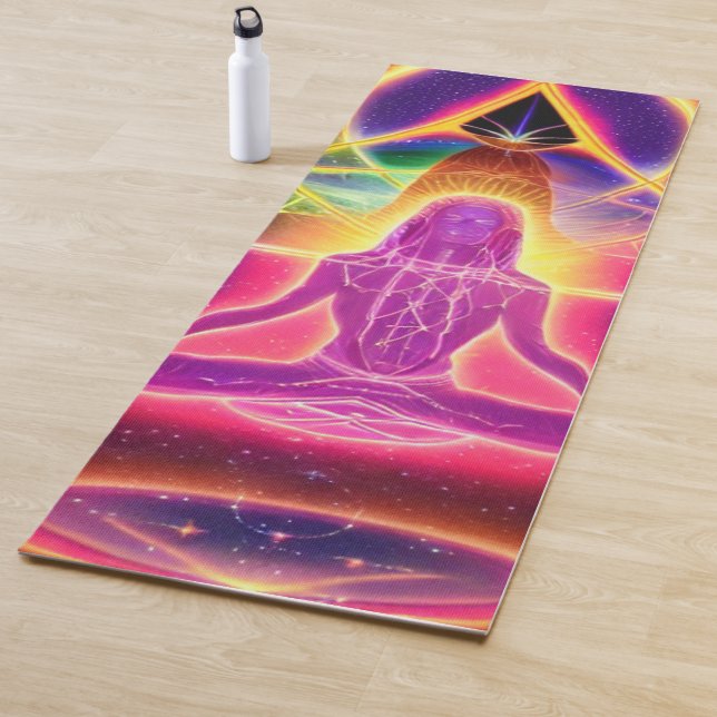 Spirituelle Chakra Yoga Mat Yogamatte (Beispiel)
