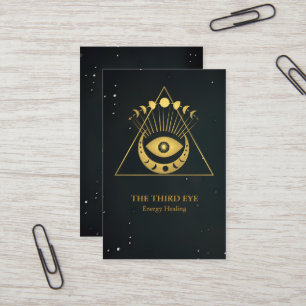 Spirituelle Energie Heiler Reiki Visitenkarte