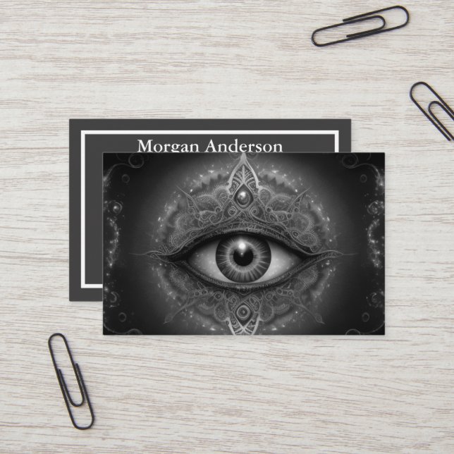 Spirituelle Energie Heiler Reiki Visitenkarte (Vorderseite/Rückseite Beispiel)