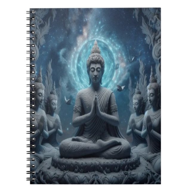 Spirituelle Erleuchtung Notebook Notizblock (Vorderseite)
