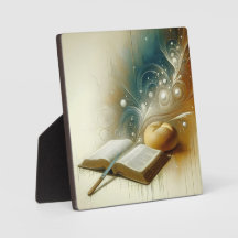 "Spirituelle Ernährung" Desktop Plaque