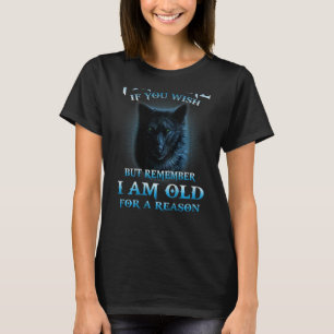 Spirituelle Feathers Cool Wolf Head Werewolf Hunte T-Shirt