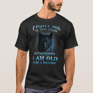 Spirituelle Feathers Cool Wolf Head Werewolf Hunte T-Shirt