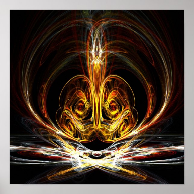 Spirituelle Flamme - Poster (Vorne)