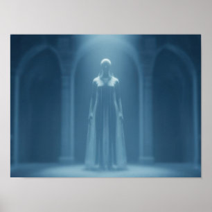 Spirituelle Frau Poster