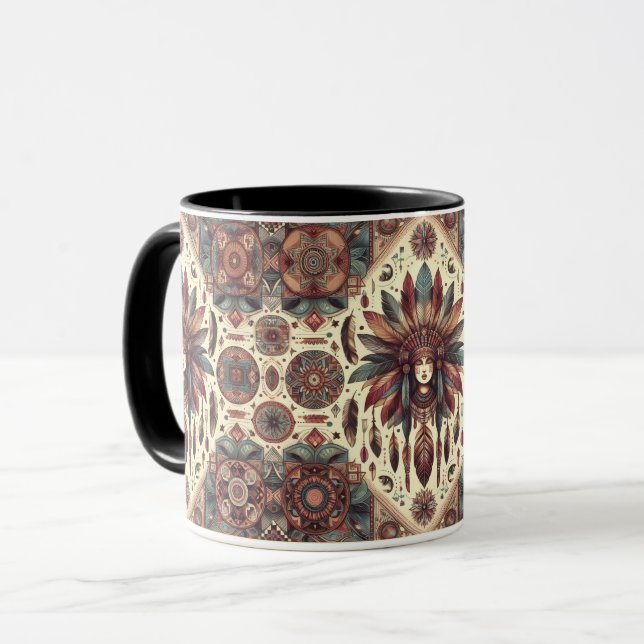 Spirituelle Führung  Tasse (Vorderseite Links)