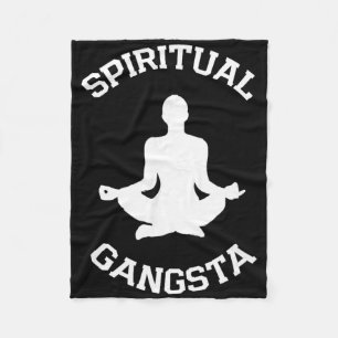 Spirituelle Gangsta T-Shirts - Yoga T-Shirts für M Fleecedecke