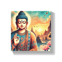 Spirituelle Gautam Buddha-Kunstwerk