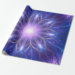Spirituelle Glühen Lotus Gift Wrap Geschenkpapier