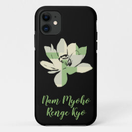 Spirituelle Green Lotus Blume Nam Myoho Renge Kyo Case-Mate iPhone Hülle