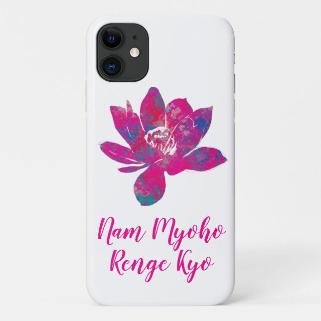 Spirituelle Kaskade der Blume des Lotus Case-Mate iPhone Hülle (Rückseite)