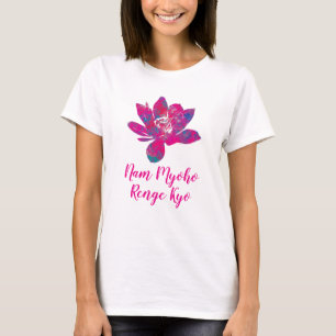 Spirituelle Kaskade der Blume des Lotus T-Shirt