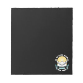 Spirituelle Kraft in Gott - Christlich Notizblock