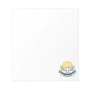 Spirituelle Kraft in Gott - Christlich Notizblock