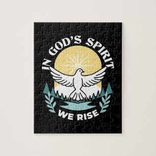 Spirituelle Kraft in Gott - Christlich Puzzle