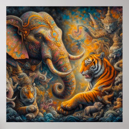 spirituelle Kunst Poster