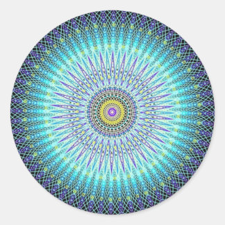 Spirituelle Mandala Geschenke Runder Aufkleber
