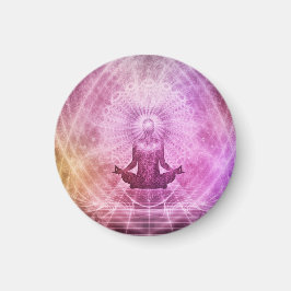 Spirituelle Mandala Magnet