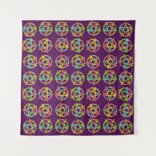 Spirituelle Molten Alchemy Wandteppich