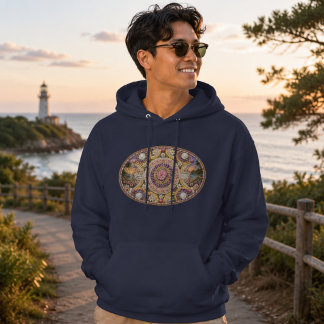 Spirituelle Nautilus-Ozean-Göttinnen-Kunst Hoodie
