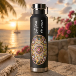 Spirituelle Nautilus-Ozean-Göttinnen-Kunst Trinkflasche