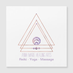 Spirituelle neue Ära und metaphysische Magnetkarte