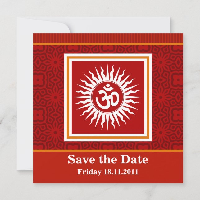 Spirituelle Om Save The Date (Vorderseite)