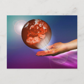 Spirituelle Postkarte