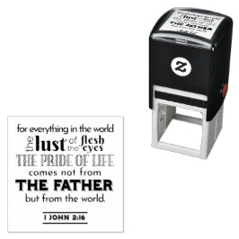 Spirituelle Reflektion Art - 1 John 2:16 Permastempel