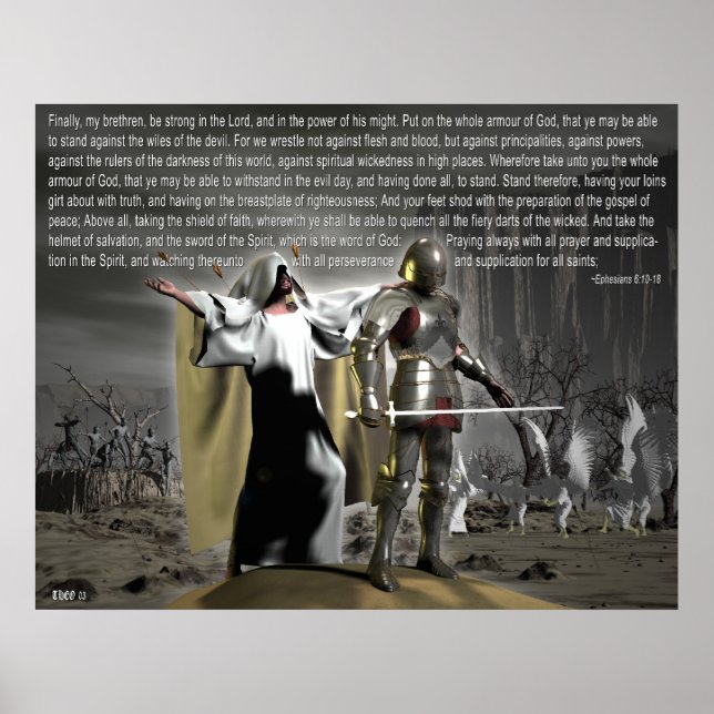 Spirituelle Schlachten Poster (Vorne)