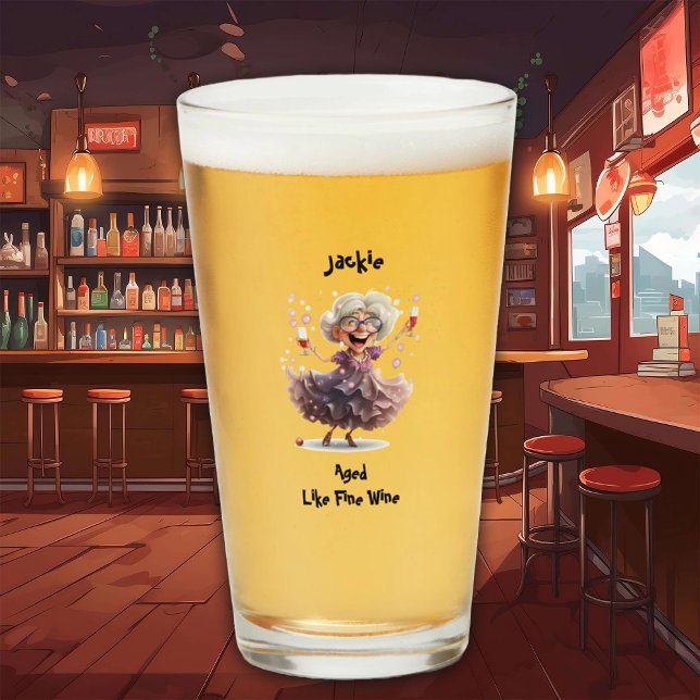 Spirituelle Senior Woman Glas (Von Creator hochgeladen)