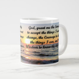 SPIRITUELLE SERENITY PRAYER SUNRISE TASSE