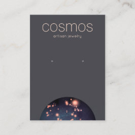 Spirituelle Sterne erwischen Juwelierhalter Visitenkarte